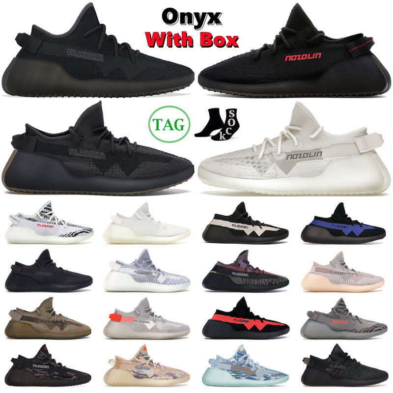 

With Box Designer Running Shoes GAI Men Women Onyx Bone Bred Cinder Dazzling Blue Static Reflective Zebra Mens Trainers Sport Sneakers, #6