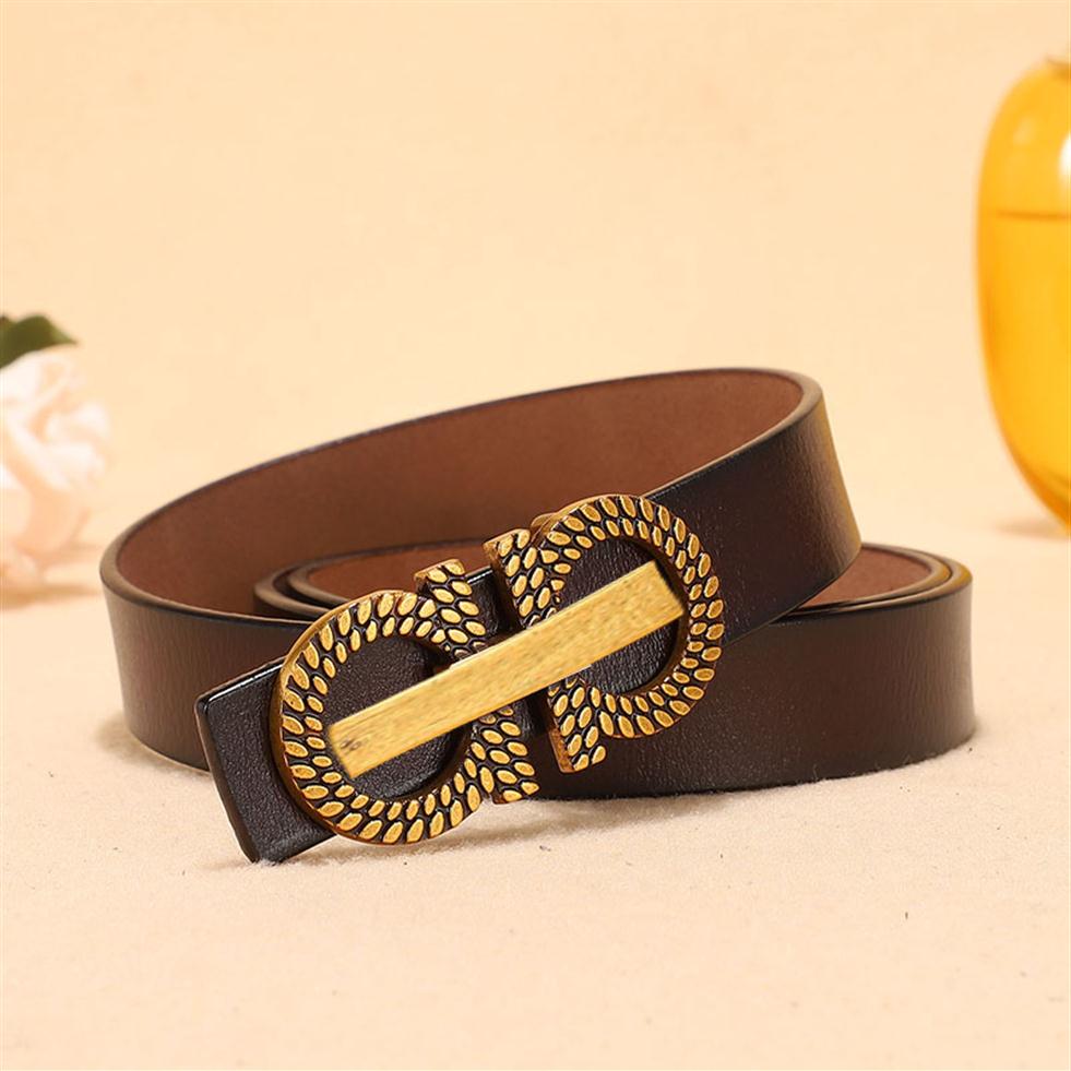 

Luxury designer belt fashion classic solid color Gold Round belts for womens mens designers Vintage Pin needle Buckle Beltss 5colors Wi274A, 2.5cm