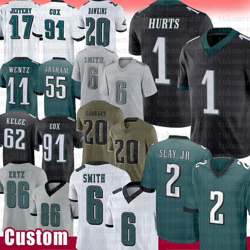 

DeVonta Smith Brandon Graham Football Jersey Darius Slay Jr. Fletcher Cox Eaglees''nfl''Jalen Reagor Gardner Minshew II Elliott Jalen Hurts A.J. Brown, Mens jersey(laoy)