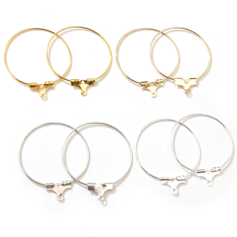 

Jewelry Findings Components High Quality Jewelry Accessories Jewelry MakingJewelry Findings Components 30pcs 20 25 30 35 40 45mm Hoop
