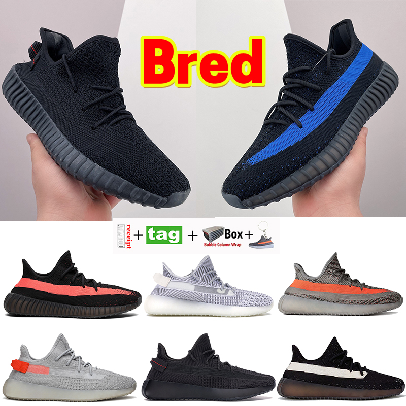 

Men West Running Shoes KW bred black red Dazzling blue Zebra Cream white mens women sneakers Carbon synth non-reflective Blue Tint static reflective womens trainers, #48- bubble wrap packaging