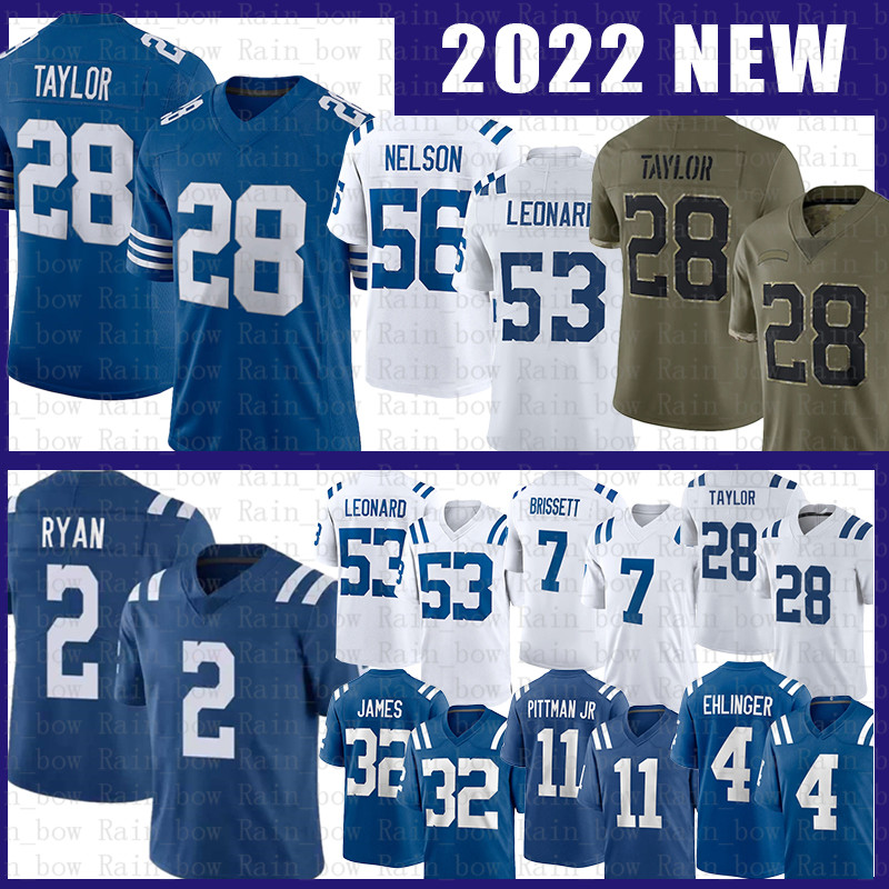 

Quenton Nelson Jersey Jonathan Taylor Matt Ryan Darius Leonard Michael Pittman Jr. Alec Pierce Kenny Moore II Bernhard Raimann Brooks DeForest Buckner Football, Youth size s-xl(xm)