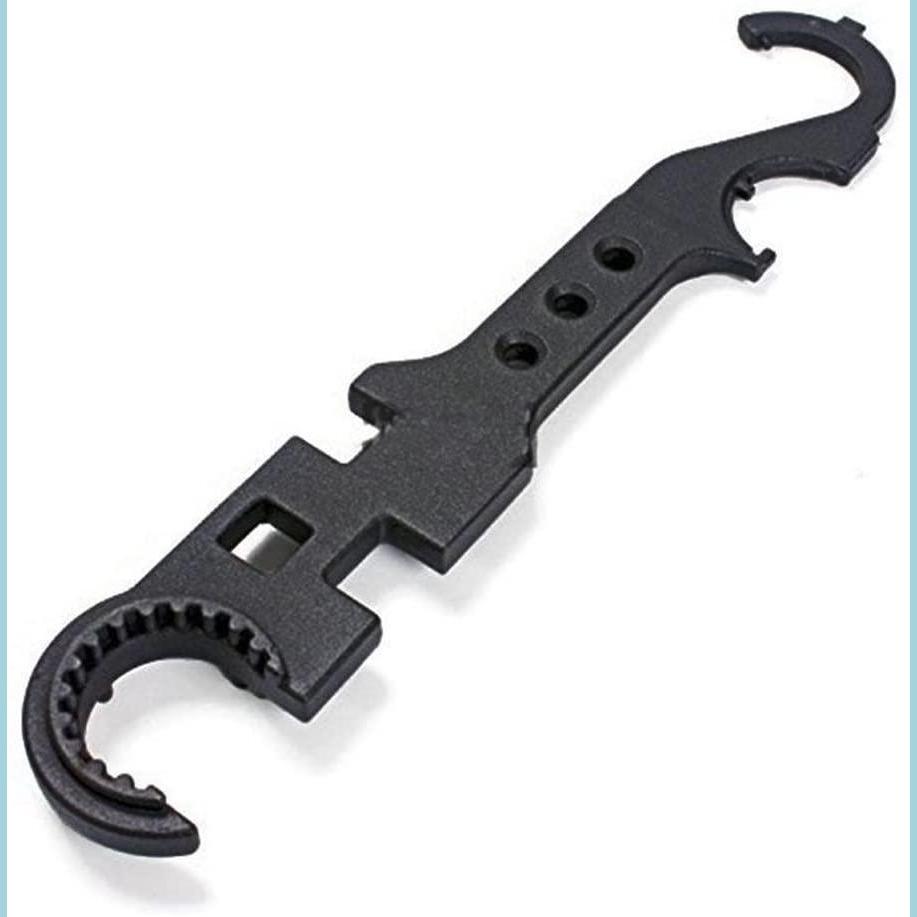 

Others Tactical Accessories Mti-Function Wrench For Disassembly And Installation Of Ar-15 / M16 Barrel Ar15 M4 Spot Mti-Purpose Tool Dhafe, Black