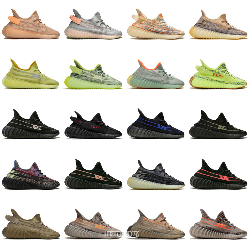 

35 Static Reflective Running Shoes Boot Zebra Beluga 2.0 Sesame Men Women Butter Semi Frozen Yellow Cream White Black Athletic Outdoor Designer Sneaker Z4, 11