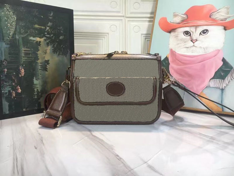 

Luxury designer bags 674164 3A Quality Stylish messenger bag Retro Style shoulder bag Men's portable crossbody wallet, 21x16.5x8cm