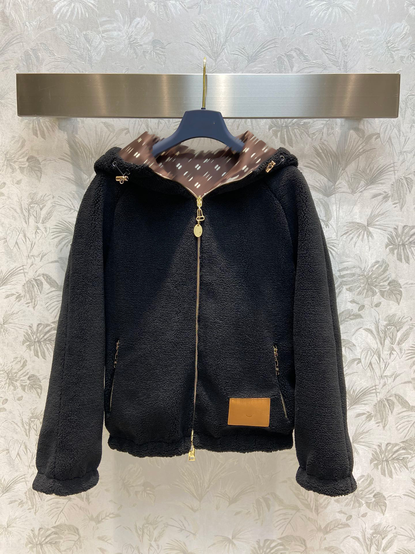 

2022FW womens winter fleece jacket Reversible Hooded Parka jcakets brand designer women warm coat, 2#
