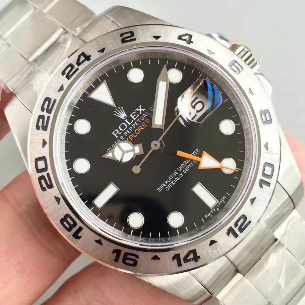 

Rolex Explorer AAA 3A Quality Brand Watches 42mm Men Watches 216570 With Original Green Box Automatic Mechanical Sapphire Oystersteel Rolexwatch AB06, Sliver black