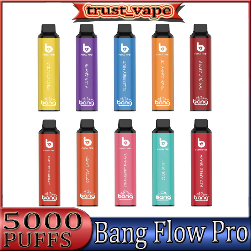 

Original bang flow pro Disposable E Cigarettes Vape Pen mesh coil 3500 Puffs 1500Mah Battery Vaporizer Stick Vapor Kit 2% 10Ml Pre Filled Cartridge Device