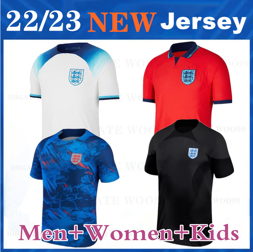 

2022 Angleterre FODEN soccer jerseys BELLINGHAM RASHFORD SANCHO GREALISH MOUNT KANE STERLING HENDERSON MAGUIRE EnGlANDS football shirt men kids kit goalkeeper, Home