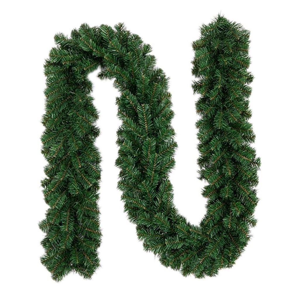 

Christmas Decorations Artificial Garland Decorative PVC Greenery Wreath Green Pendant Ornaments For Wedding Party Garden Decor 221012