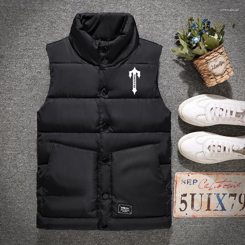 Men's Vests London Jacket Freestyle Real Feather Down Winter Fashion Vest Bodywarmer Advanced Waterproof Fabric