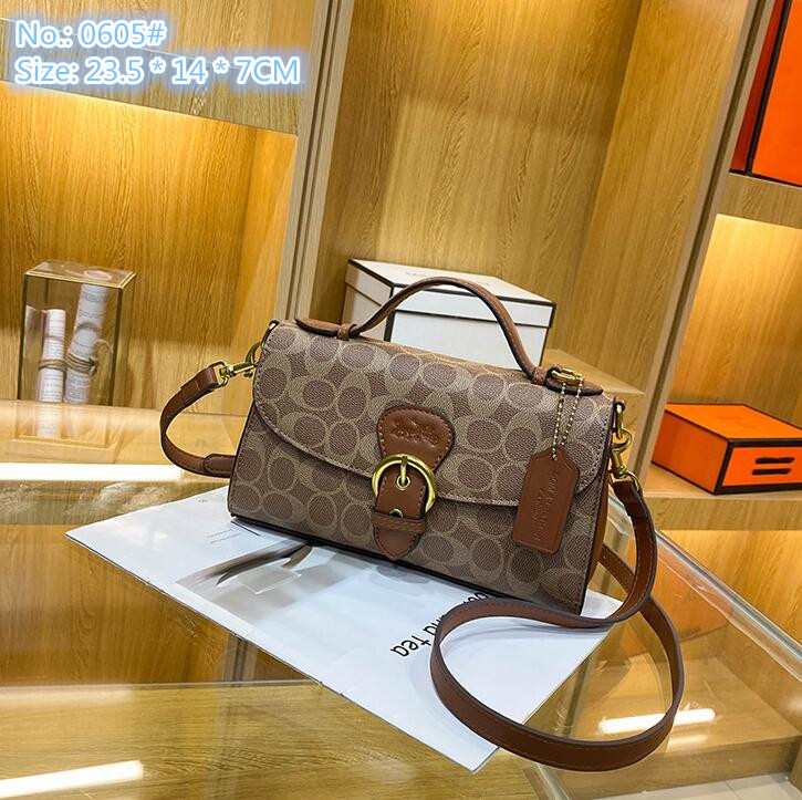 

Wholesale factory ladies shoulder bag 3 colors sweet contrast leather handbag flip polka dot fashion mobile phone coin purse elegant atmosphere orange handbags, Khaki-0605#