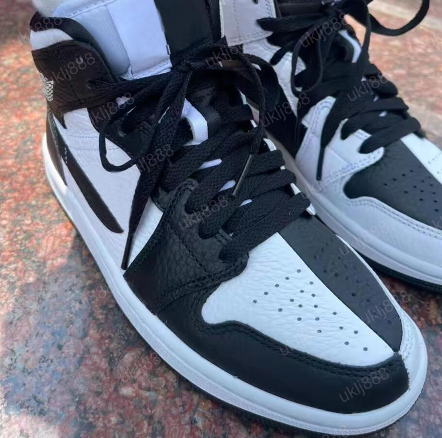 

Dress Shoes Jumpman 1 Mid SE Homage Black White Split Invert Casual shoes DR0501-101, Bubble film
