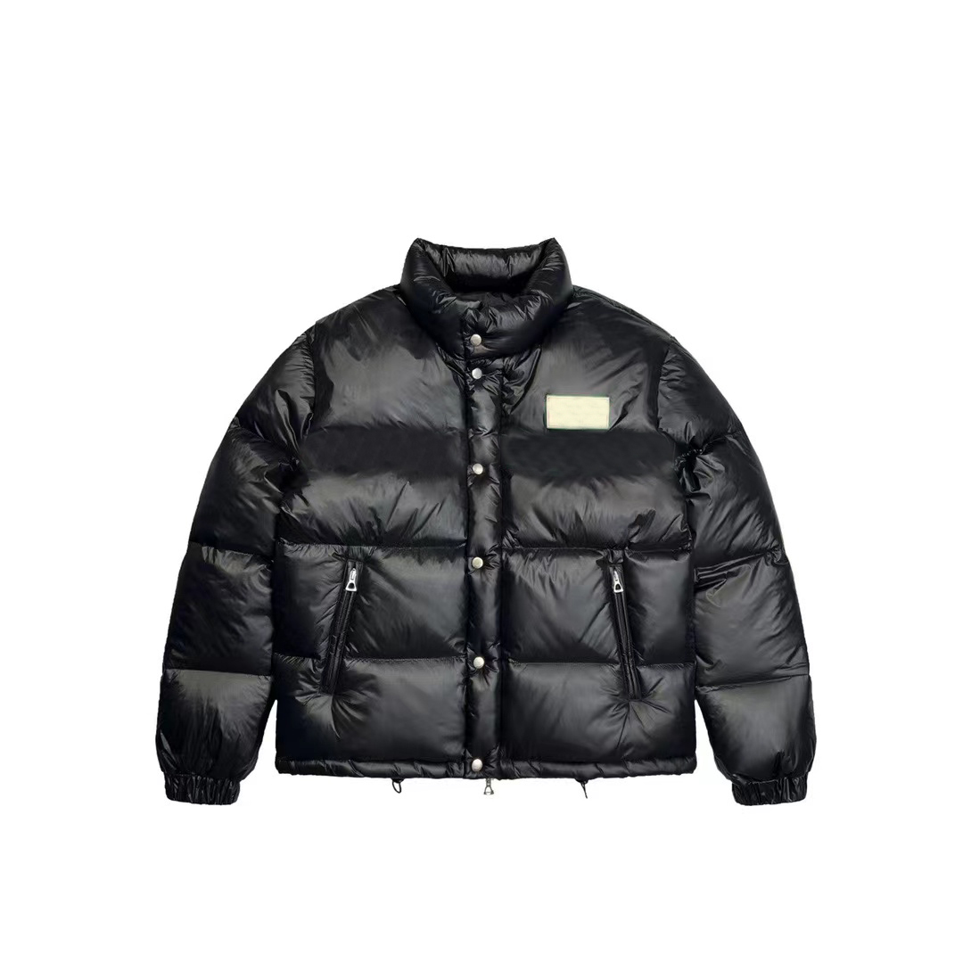 

2022 Women's Top Down Jacket Limited Stand Collar Original Material Details Perfect Top Edition Autumn Winter New Product, Black