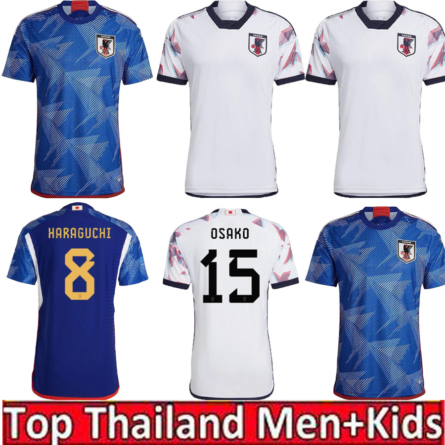 

Japan 2022 Soccer Jersey home blue Cartoon Captain TSUBASA 2023 ATOM Japanese 22 23 Football Shirt HONDA KAGAWA OKAZAKI men set kids kit Player Fans women girls top, Purple