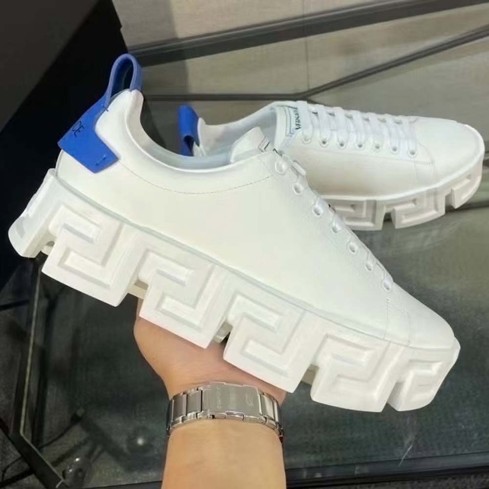 

GRECA LABYRINTH lace-up shoes sneakers Thick Greek soles leather Casual Shoes triple men Trainers 50