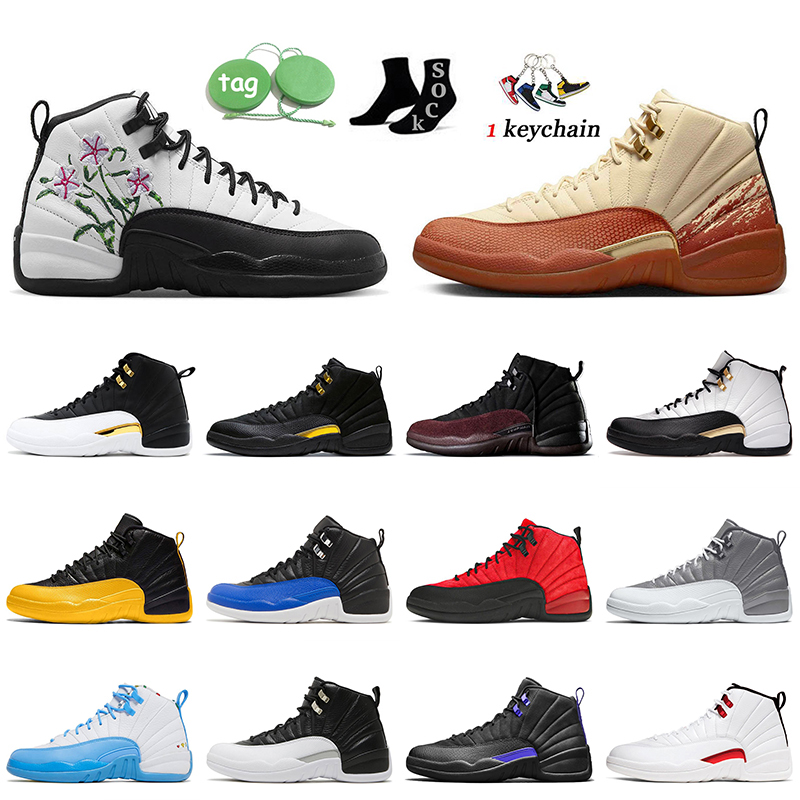 

Jumpman 12 Basketball Shoes 12s A Ma Maniere Eastside Golf Hyper Royal Playoffs Royalty Taxi Reverse Flu Game Dark Concord s, B37 floral 40-47