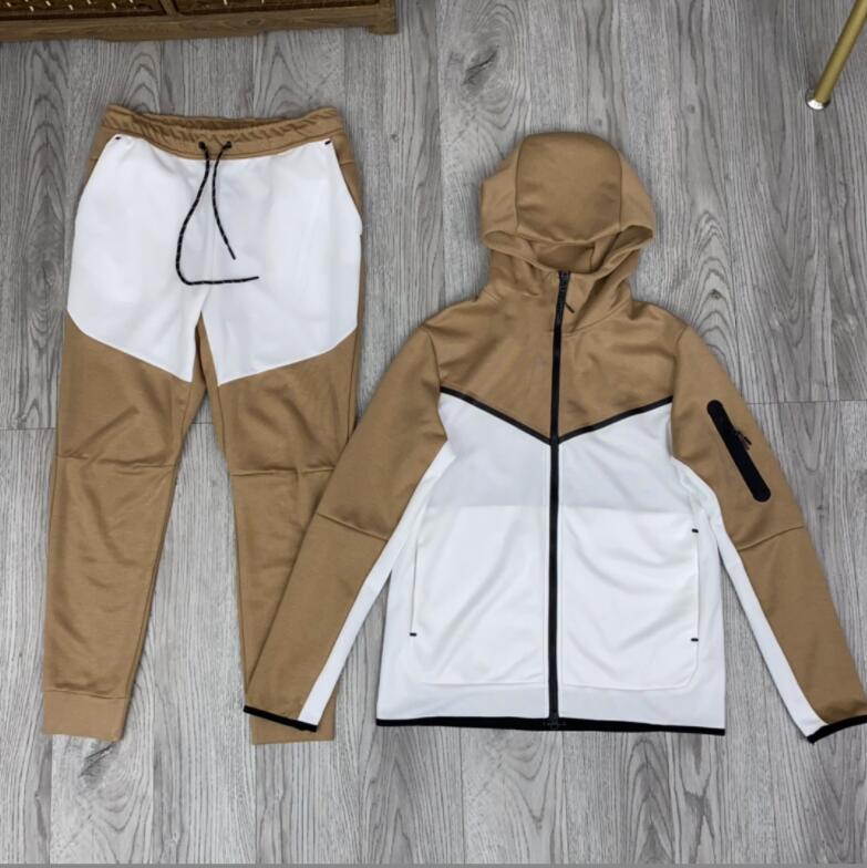 

Mens Tracksuits Man Women Sports Pant Hoodies Tech Fleece Hooded Jackets Trousers Womens Men Joggers Running Set M-XXL, Blue