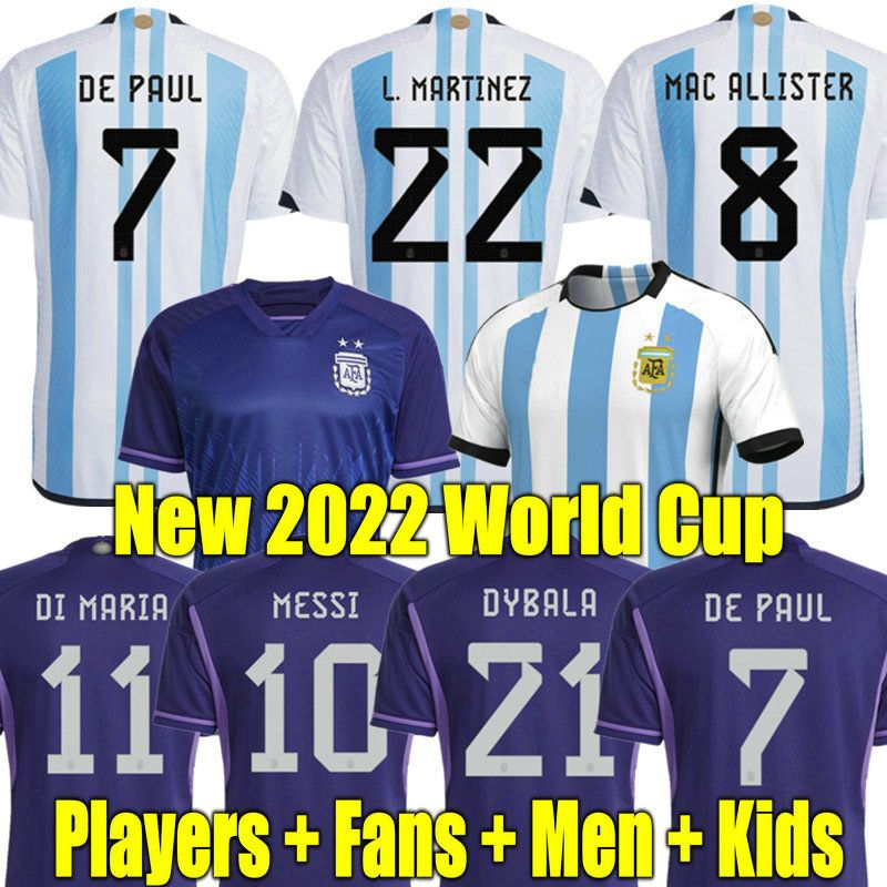 

L.MARTINEZ World 2022 soccer jersey DI MARIA cup Argentina home Concept version Fan Player 21 22 DYBALA MARADONA 2023 AWAY football shirt men kids PAREDES MAC ALLISTER, 2022 home aldult