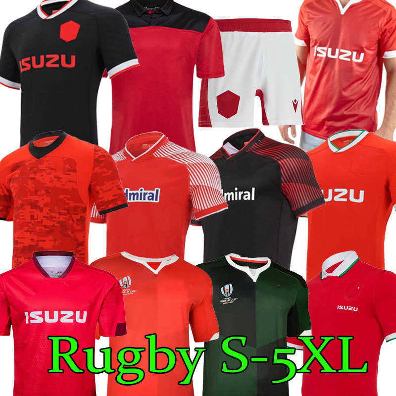 

2021 2022 wales rugby National Team Jerseys Cymru Sever Version World Cup polo T-Shirt 19 20 21 22 Welsh Men Kids kit Training Jesery, As shown
