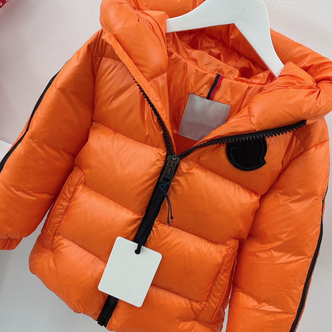 

Kids Coat Designer Coats Kid Clothe Baby Clothes Hooded Thick Warm Outwear Girl Boy Girls designers Outerwear 90% White Duck Jackets Yellow Orange