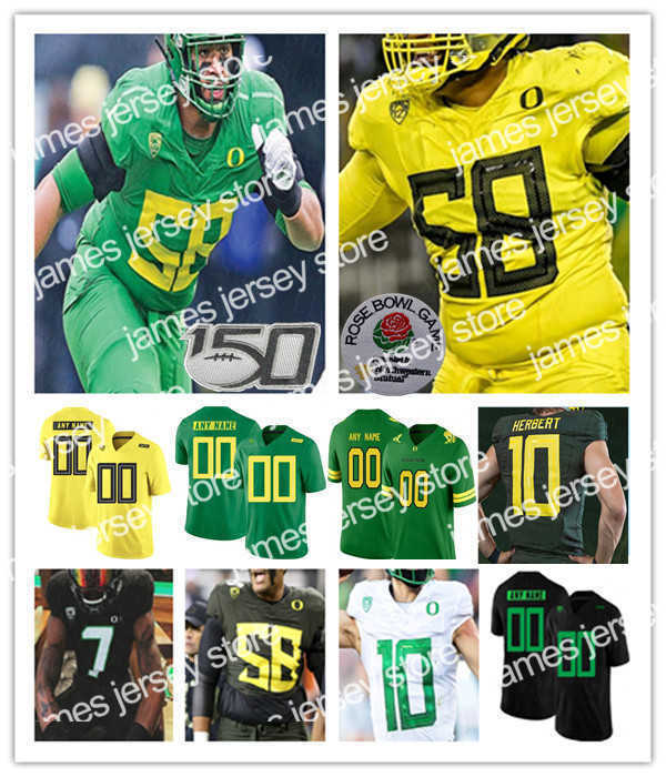 

NEW American College Football Wear American College Football Wear Oregon Ducks College Football Jerseys Bo Nix Ty Thompson Sean Dollars Mar', Men green with 150