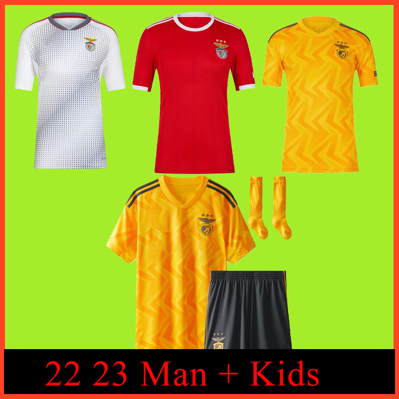 

FANS and PLAYER EVERTON Benfica Soccer Jersey 22 23 JONAS GABRIEL Camiseta SEFEROVIC ZIVKOVIC SALVIO ELISEU FEJSA RAFA 2022 2023 Player version Football shirts, 22/23 home player+patch