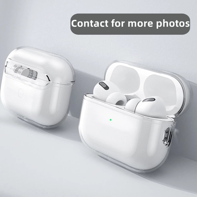 

For Apple Airpods pro 2 tws airpods3 Headphone Accessories Solid Silicone Protective Earphone Cover 2nd generation Wireless earplugs Shockproof Case, White