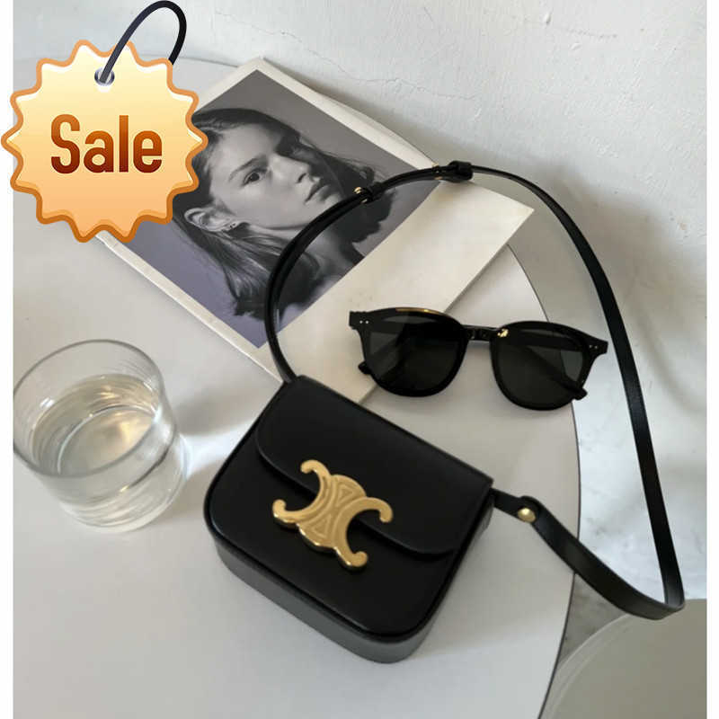 Designer Bags 2022 New Fashion Mini Arc De Triomphe Leather Women's Bag Messenger Single Shoulder Change Mouth Red Envelope Factory Direct Sale
