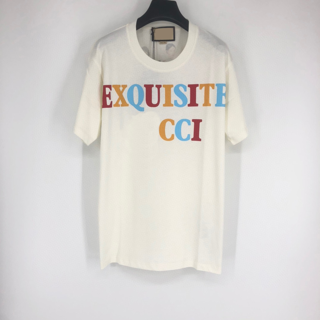 

Men's Plus Tees & Polos Round neck embroidered and printed polar style summer wear with street pure cotton qw46
