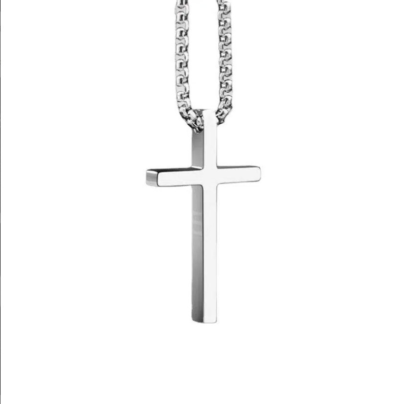 

Fashionable Vintage Cross Stainless Steel Pendant Necklace