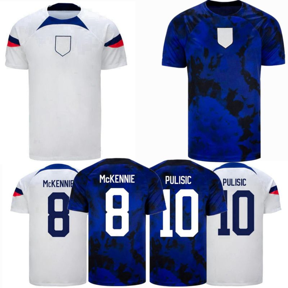 

PULISIC national team Soccer Jersey Thailand 2022 2023 UsAs United States ADAMS ACOSTA YEDLIN AARONSON RAPINOE MORGAN REYNA TILLMAN DEST Football KIDS kit Men SHIRT, Home kids kit