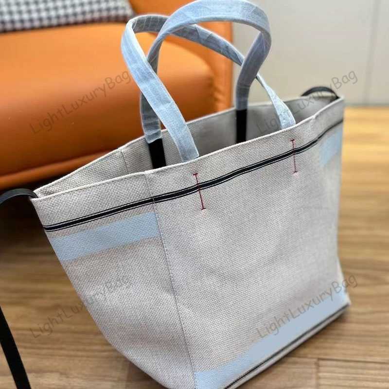 Sac de plage Designer cuir toile patchwork épaule haute capacité sacs à main polyvalents pour femmes classique célèbre marque Shopping Purses2202