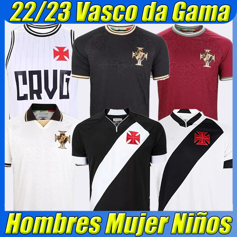 

22/23 Vasco da Gama Soccer Jerseys Vest RANIEL G. PEC JUNINHO GETULIO TALLES MAGNO 2022 2023 Men Women Kids Kit Retro Football Shirt 1998 2002 ROMARIO goalkeeper, Dajiama 22-23 home vest