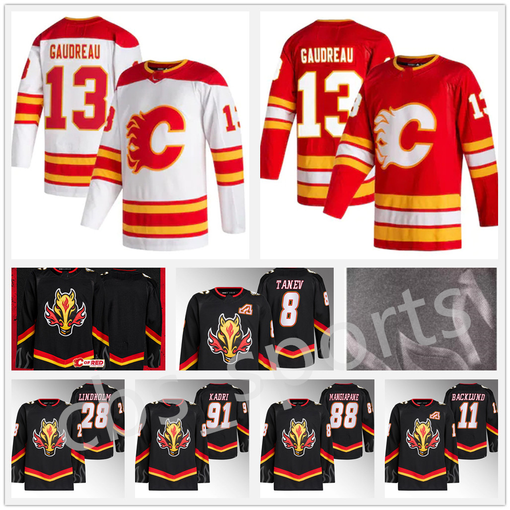 

2022 Blasty Third Flames Jonathan Huberdeau Jersey Milan Lucic Calgary Nazem Kadri Elias Lindholm Andrew Mangiapane Noah Hanifin Jacob Markstrom Blake Coleman, As shown in illustration 4