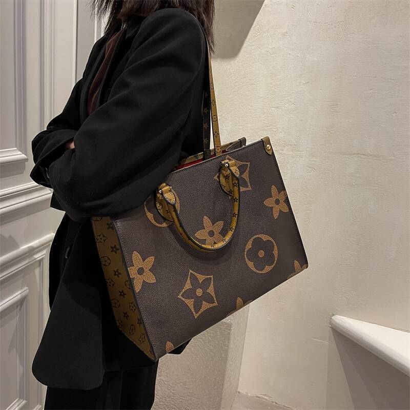 

Designer Women Bag Monograms ONTHEGO GM MM Bags Leather luxury louiseity Handbag viutonity Purse Tote Shoulder Crossbody Female yslity Backpack Lvs ON THE GO, Not for individual sale