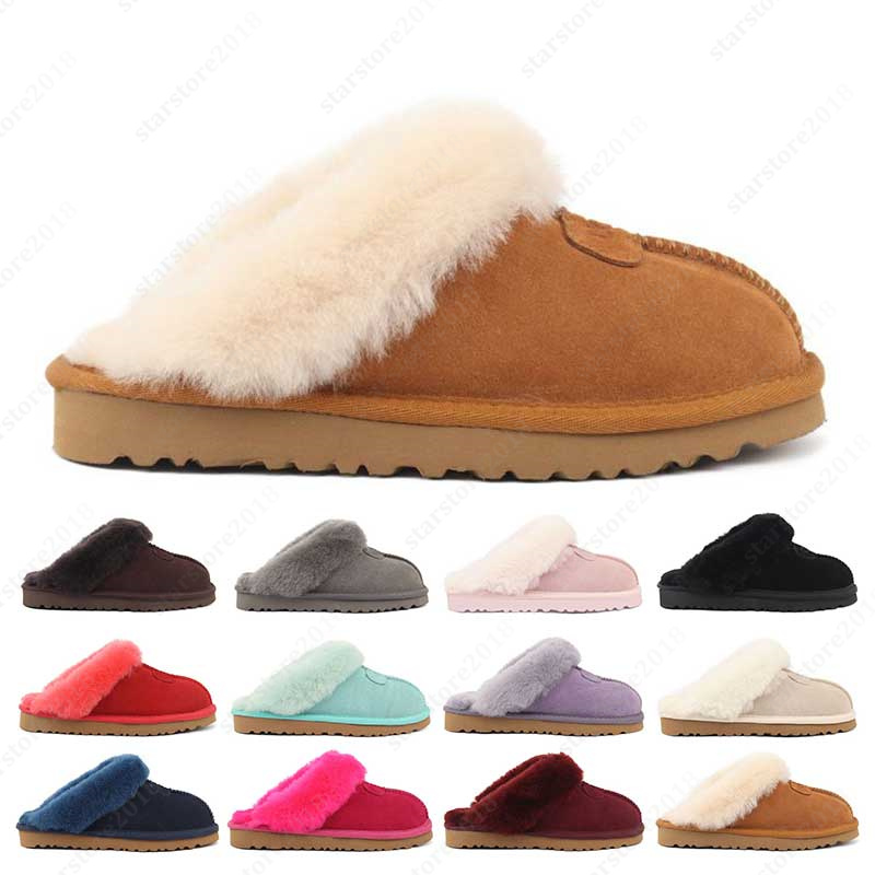 

Designer Boots Winter Women Snow Sandals Slippers Classic Fur Luxurys Short Boot Chestnut Fashion Outdoors Sandal uggs Size 3-12