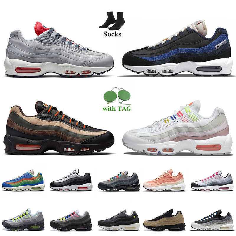 

Running Shoes Sneakers Airsmax Trainers Fashion 2022 Dark Army Hot Pink Triple Black White Light Photo Blue Bordeaux Max 95 Cushion Women, B43 40-46