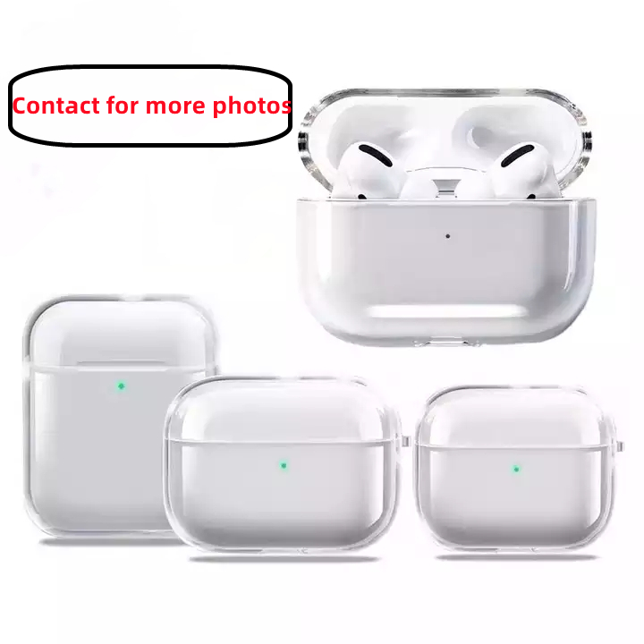 For Apple AirPods Pro 2 air pods 3 airpod Earphones Headphone Accessories Solid Silicone Cute Protective Wireless Charging bluetooth headphones A-image-751621169