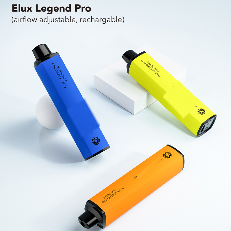 

16500 Battery Elux Legend 3500 Puffs Disposable 2% 1500mAh Vaporizer Stick 5ml Pre Filled Cartridge Device