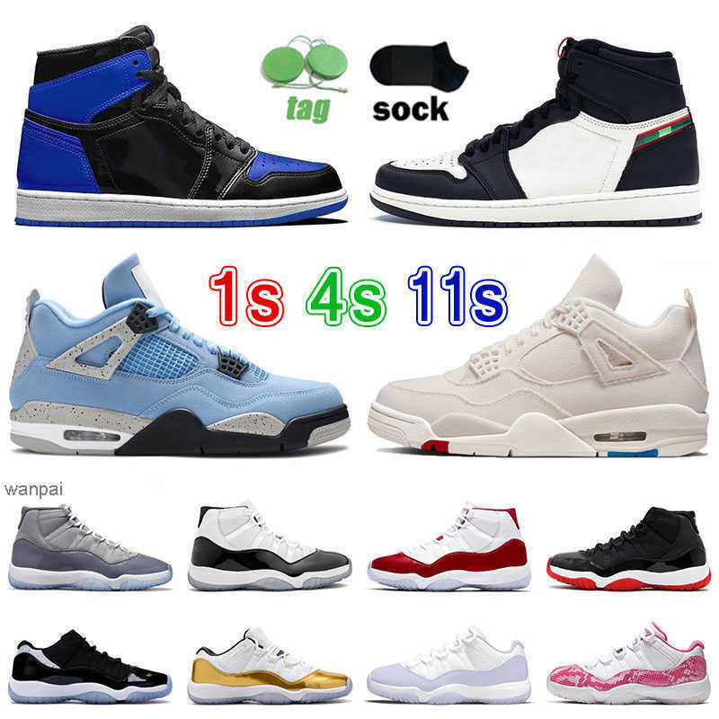 

Jumpman 1s 4s Designer 11s Mens Womens Basketball Shoes 2022 Top Quality Zen Master Canyon Purple Sail Canvas Royal Blue Che air JORDON jordens, L42 36-47 closing ceremony