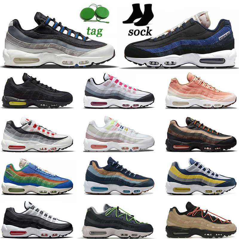 

Running Shoes Trainers Sneakers Top Fashion White Black Light Photo Blue With Socks 2022 Og Cushion 95 95S For Mens Women Size 12 Dark, No#4 hot pink 36-40