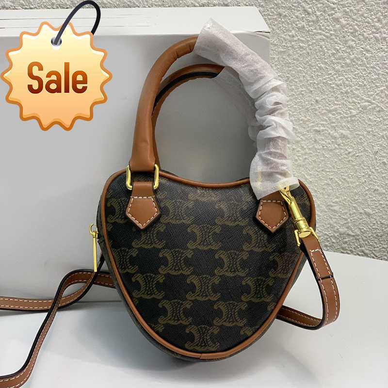 Designer Bags Arc De Triomphe Love Old Flower Hand Versatile Fashionable One Shoulder Messenger Cute Mini Female Factory Direct Sale