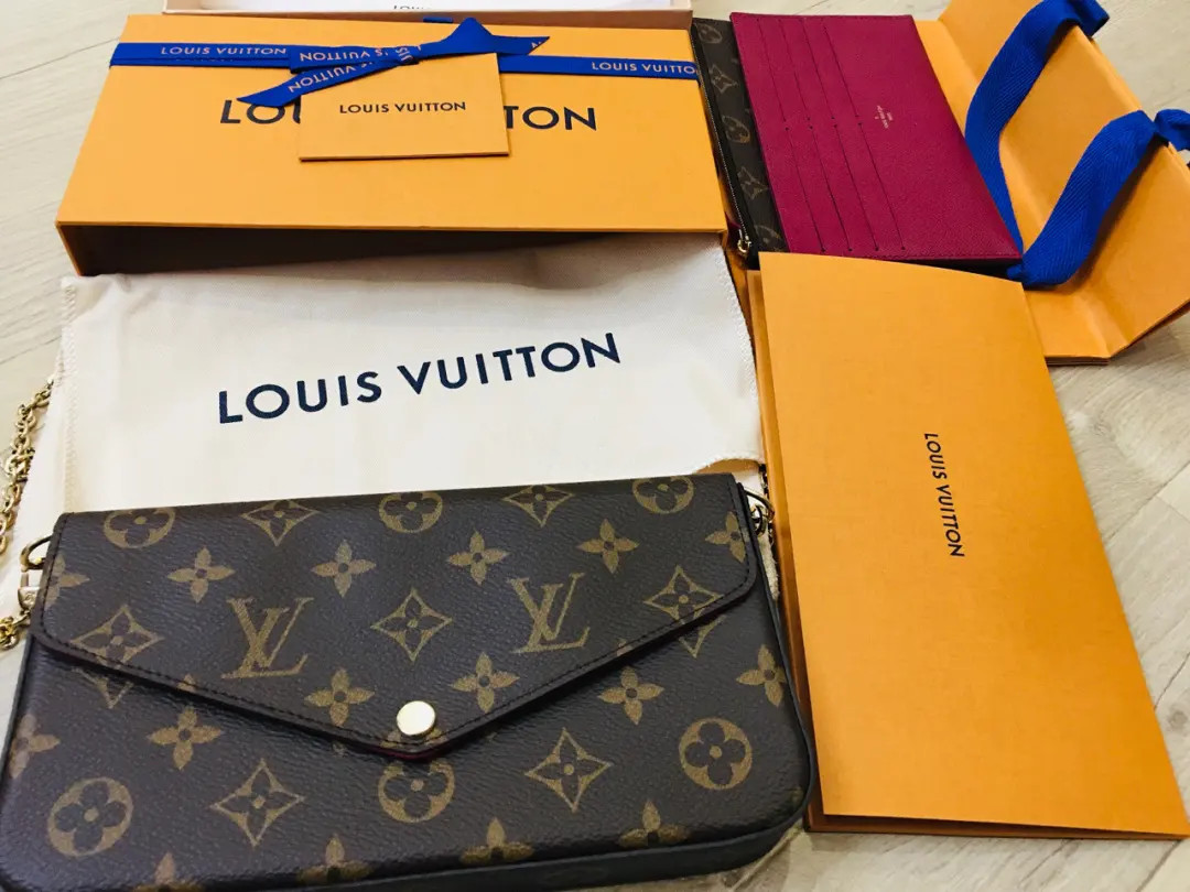 

3Pcs Multi Bag Favorite Women Pochettes Crossbody Shoulder Bags Genuine Leather Designers Handbags Ladies Purse Wallet LV Louis Vuitton, Red