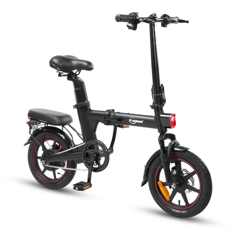 

New design Z1 14inch electric motor bike scooter manufacturer e Bicycle electric mountain supplier, Black