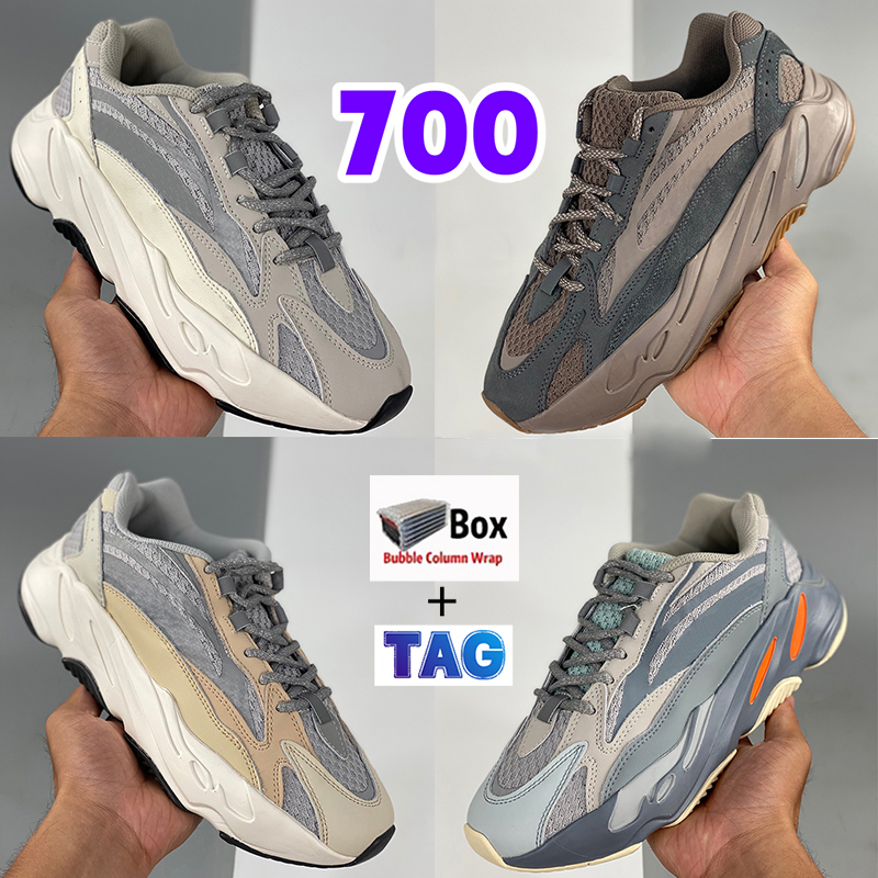 

2022 Designer 700 Running Shoes men women West Mesh Sneaker with box Cream mauve static Tephra inertia man womans Sneakers Geode hospital blue Vanta Woman Trainers, Bubble wrap packaging