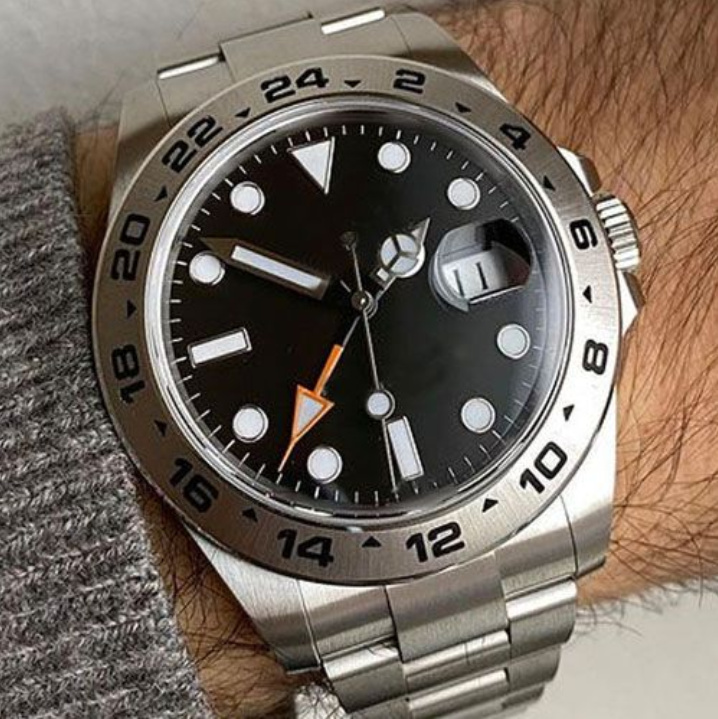 

2022 Fashion Style 2813 Automatic Movement Watches Full Stainless Steel Sports Men Watch luminous montre de luxe Wristwatches gifts