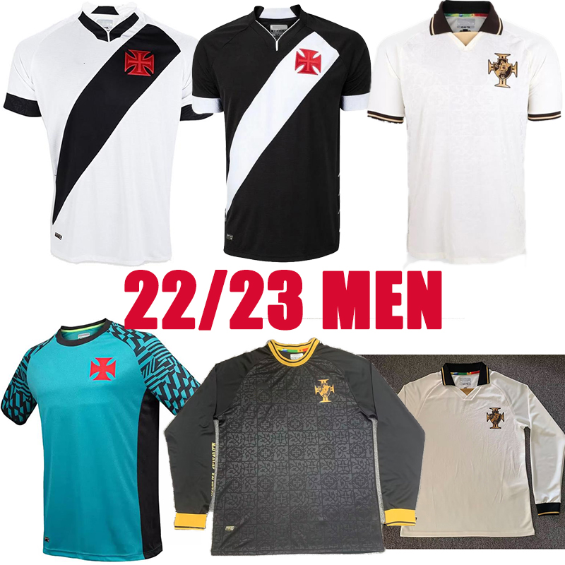 

22 23 vasco da gama Mens Soccer Jerseys Long sleeve RANIEL G. PEC JUNINHO GETULIO 2022 2023 Home Away Third Training goalkeeper Wear Blue Football Shirt Short Uniforms, 22/23 home