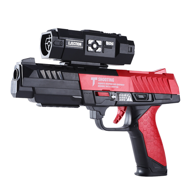 

Water Gel Glock Pistol Toy Gun Blaster Paintball Crystal Bomb Electric Manual 2 Modes Pistola For Adults Children Boys Shooting