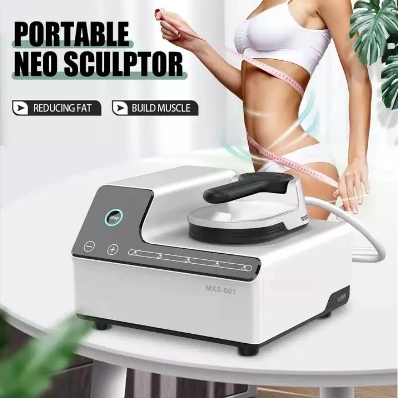 

Mini Body Scuplting Slimming Shaping EMSlim RF Tesla Ems Muscle Stimulator Electromagnetic High Intensity Focused Hiemt Electromagnetic Fat Burnning For Home Use